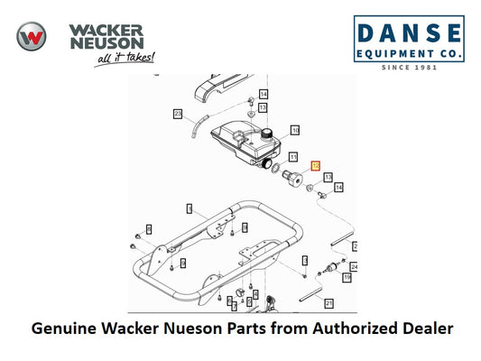 5100028935 Water Filter fits BS50-2 Vibratory Rammers by Wacker Neuson
