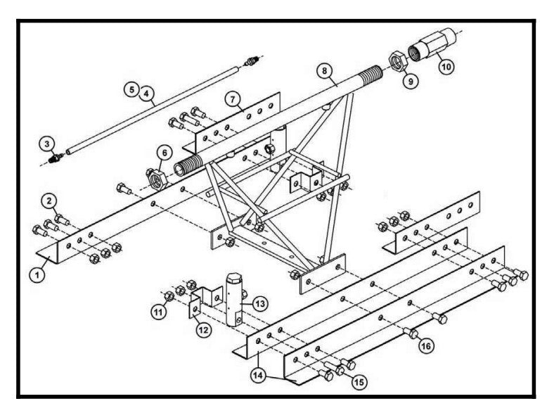 SA12 Assembly 2' Section By Allen Engineering