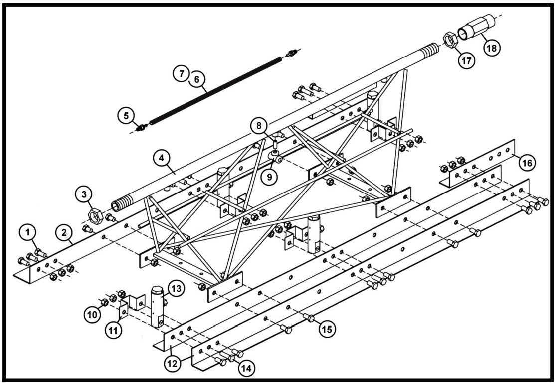 SA12 Assembly 5' Section By Allen Engineering
