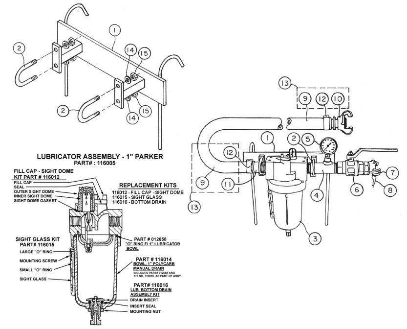 SA12 Air Control System Assembly By Allen Engineering