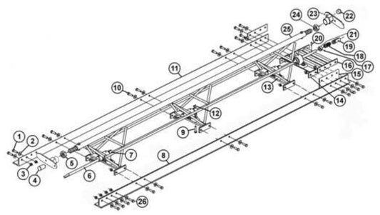 Assembly 7-1/2’ 10QX Section By Allen Engineering