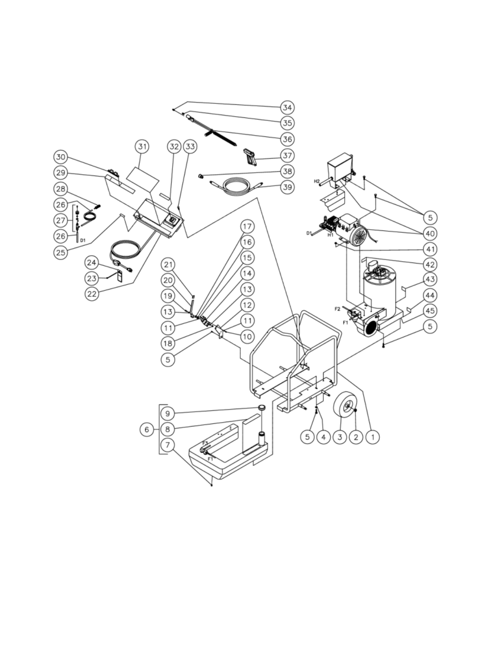 HSE-1002-SM12 Frame Assembly Parts by Mi-T-M