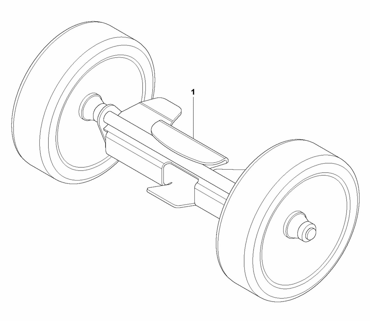 LT 5005 Trolley Assembly Parts by Husqvarna