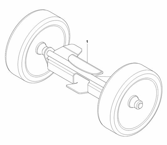 LT 5005 Trolley Assembly Parts by Husqvarna
