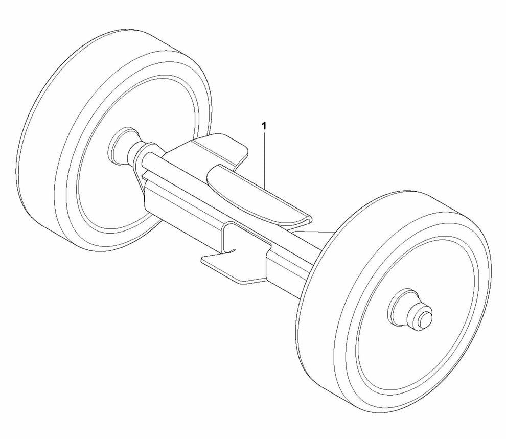 LT 5005 Trolley Assembly Parts by Husqvarna