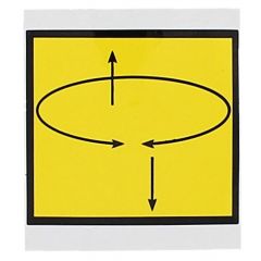 Husqvarna Sticker - Height Adjustment fits FS400 LV Floor Saw Parts 543071267 543 07 12-67