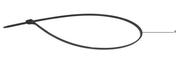 DA 4098 Tie Rap For 10009-2 Assembly Parts- HD7070, HD8080 By Allen Engineering