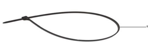 DA 4098 Tie Rap For 10009-2 Assembly Parts- HD7070, HD8080 By Allen Engineering