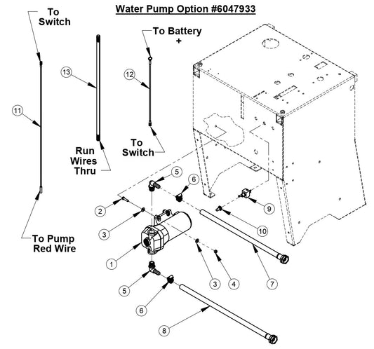 CC2500 Water Pump Option 