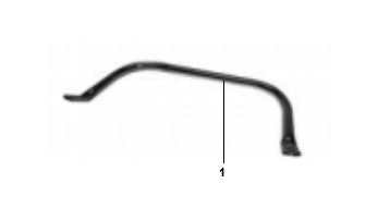 DA 4070 Secondary Lifting Handle (HD 404  HD 5050) Assembly Parts- HD7070, HD8080 By Allen Engineering