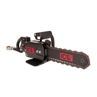 ICS 890PG 15" Hydraulic Powergrit Ductile Chainsaw Package (8 GPM) 566123