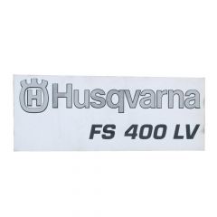 Husqvarna Decal fits FS400 LV Floor Saw Parts 586627101 586 62 71-01