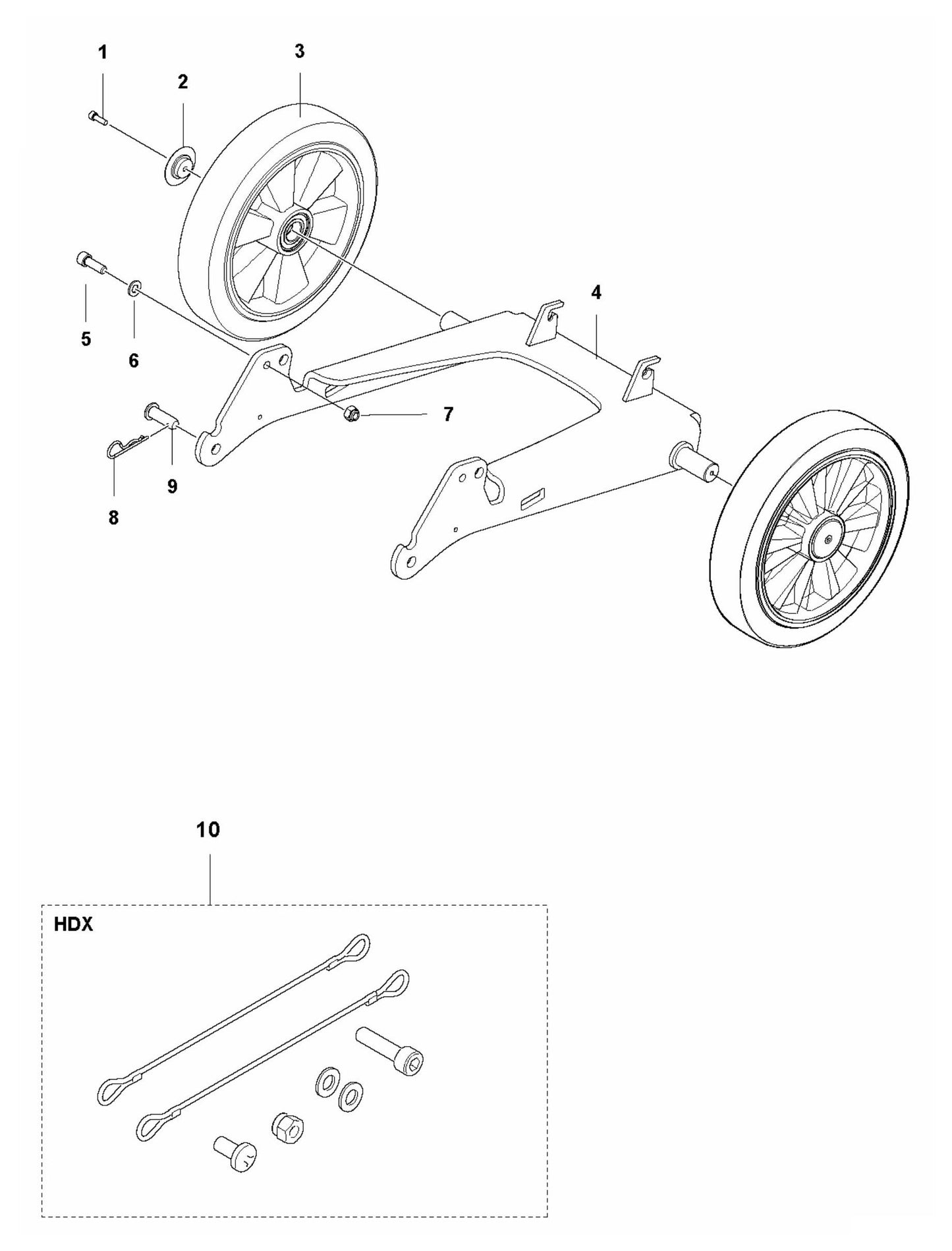 PG 450 (2018-02) Chassis Assembly Parts by Husqvarna