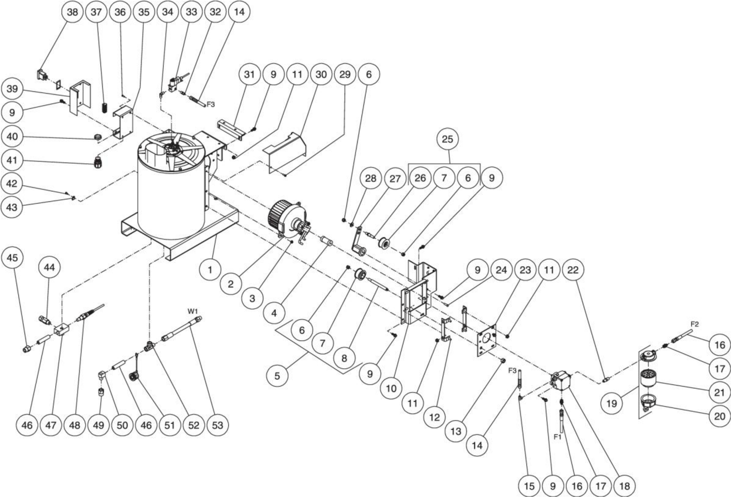 HSP-2003-1MGH, HSP-2003-1MGV Heat Exchanger/EMF System Parts by Mi-T-M