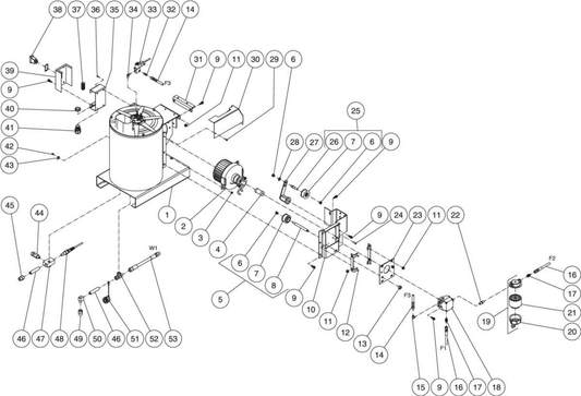HSP-2003-1MGH, HSP-2003-1MGV Heat Exchanger/EMF System Parts by Mi-T-M
