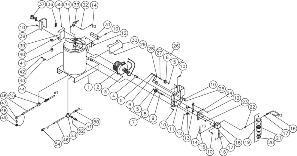 HSP-2003-1MGH, HSP-2003-1MGV (sn:15012068-99999999) Heat Exchanger/EMF System Assembly Parts by Mi-T-M