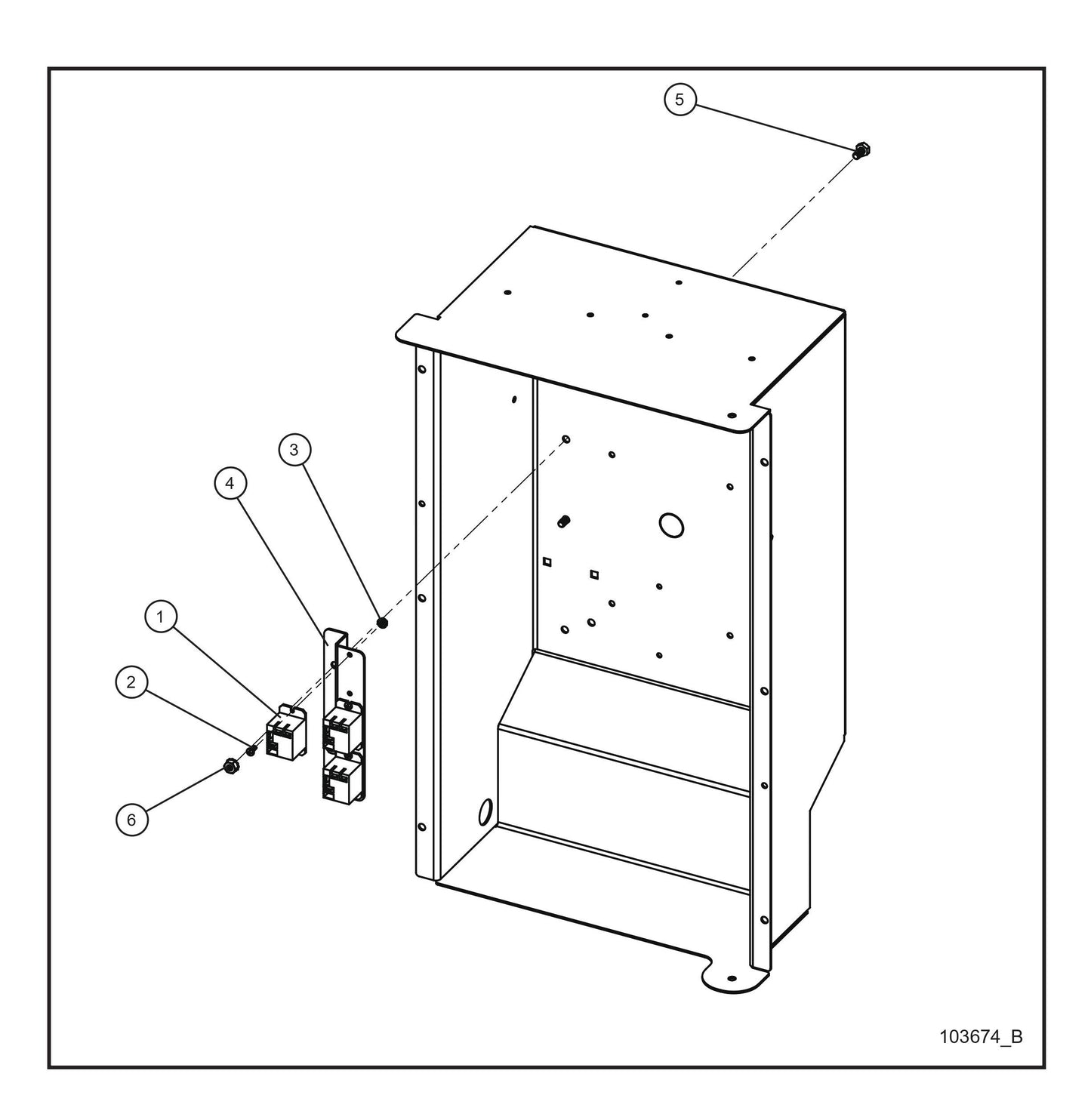 6-Light Zettler Relays Parts By Allmand