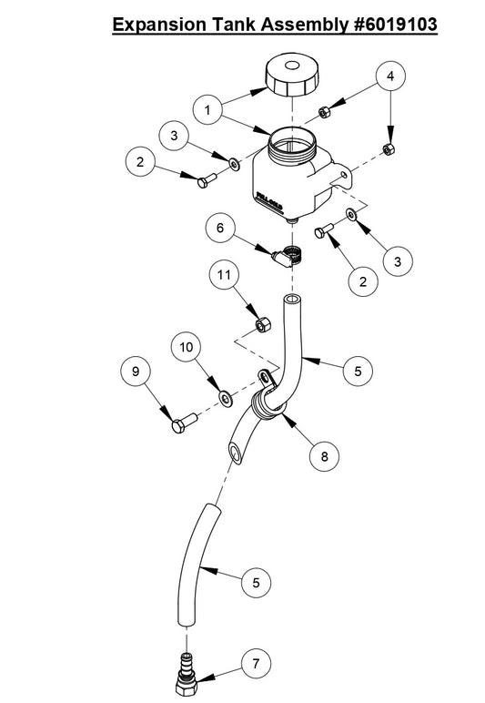 CC6571 Expansion Tank Assembly