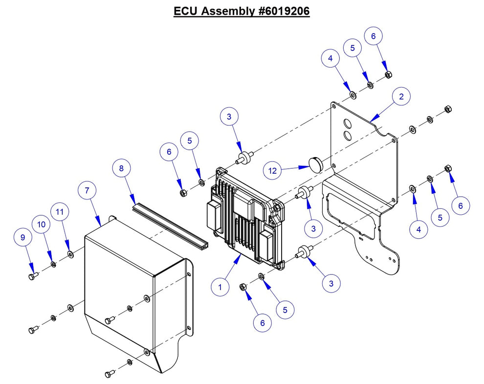 CC6571/CC6571-3 ECU Assembly