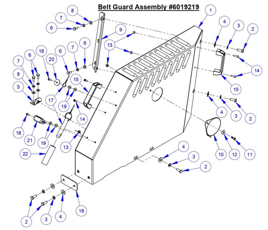 CC6571-3 Belt Guard Assembly