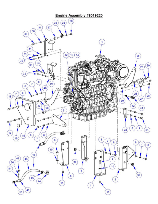 CC6571-3 Engine Assembly
