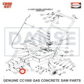 6041076 Blade Stop CC1003 Concrete Saw Core Cut by Diamond Products