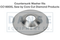 6044009 Countersunk Washer for Core Cut Saw by Diamond Products