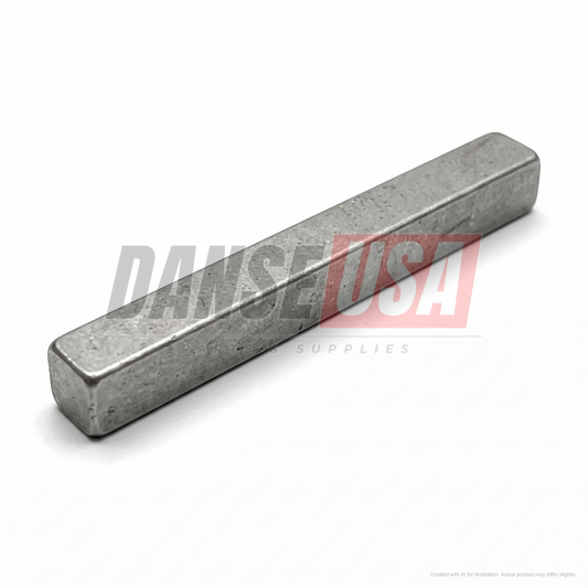 6048134 Key, 1/4" Sq. x 2-1/4" by Diamond Products
