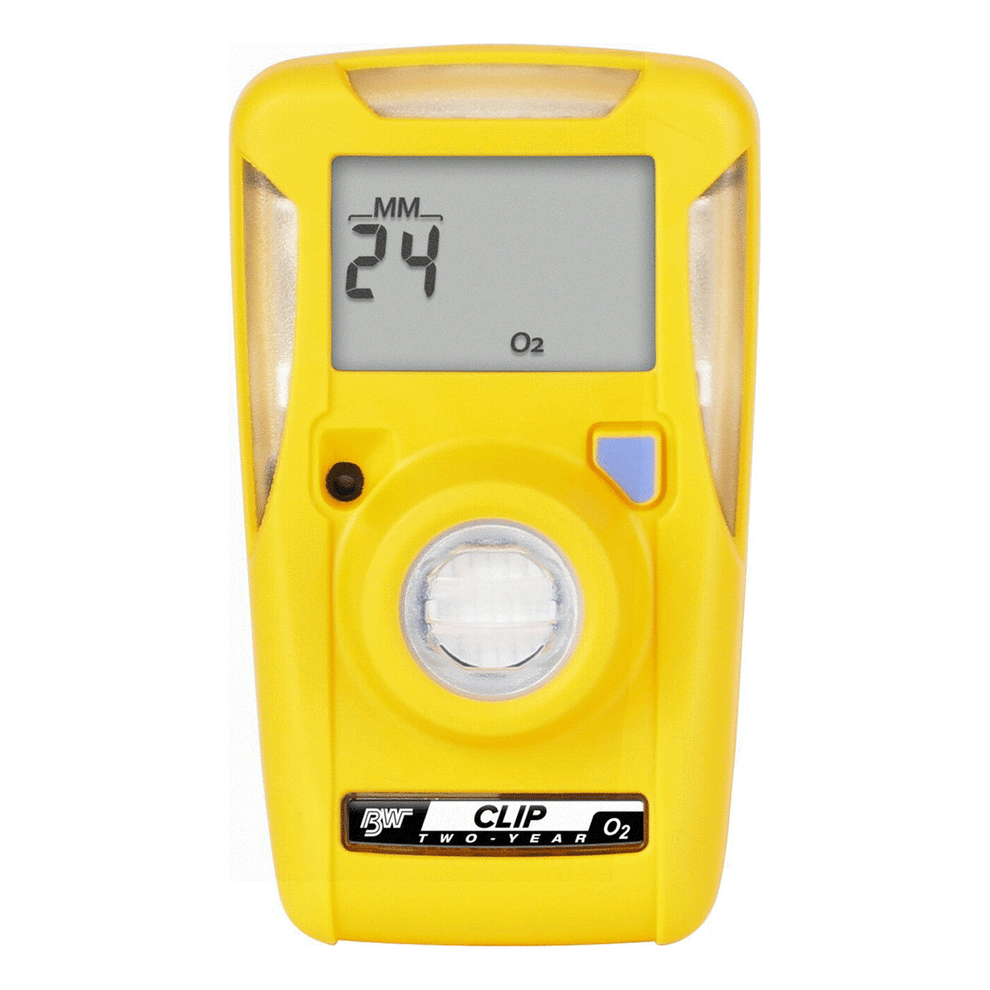 BW Honeywell Clip 2 Year Personal Oxygen (O2) Single Gas Detector BWC2-X 