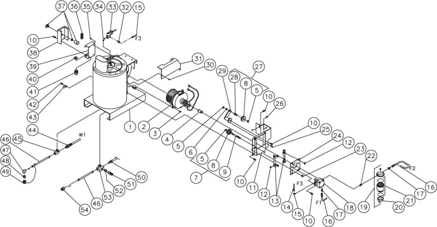 HSP-2403-3MGH (sn:0-26203) Heat Exchanger/EMF System Parts by Mi-T-M
