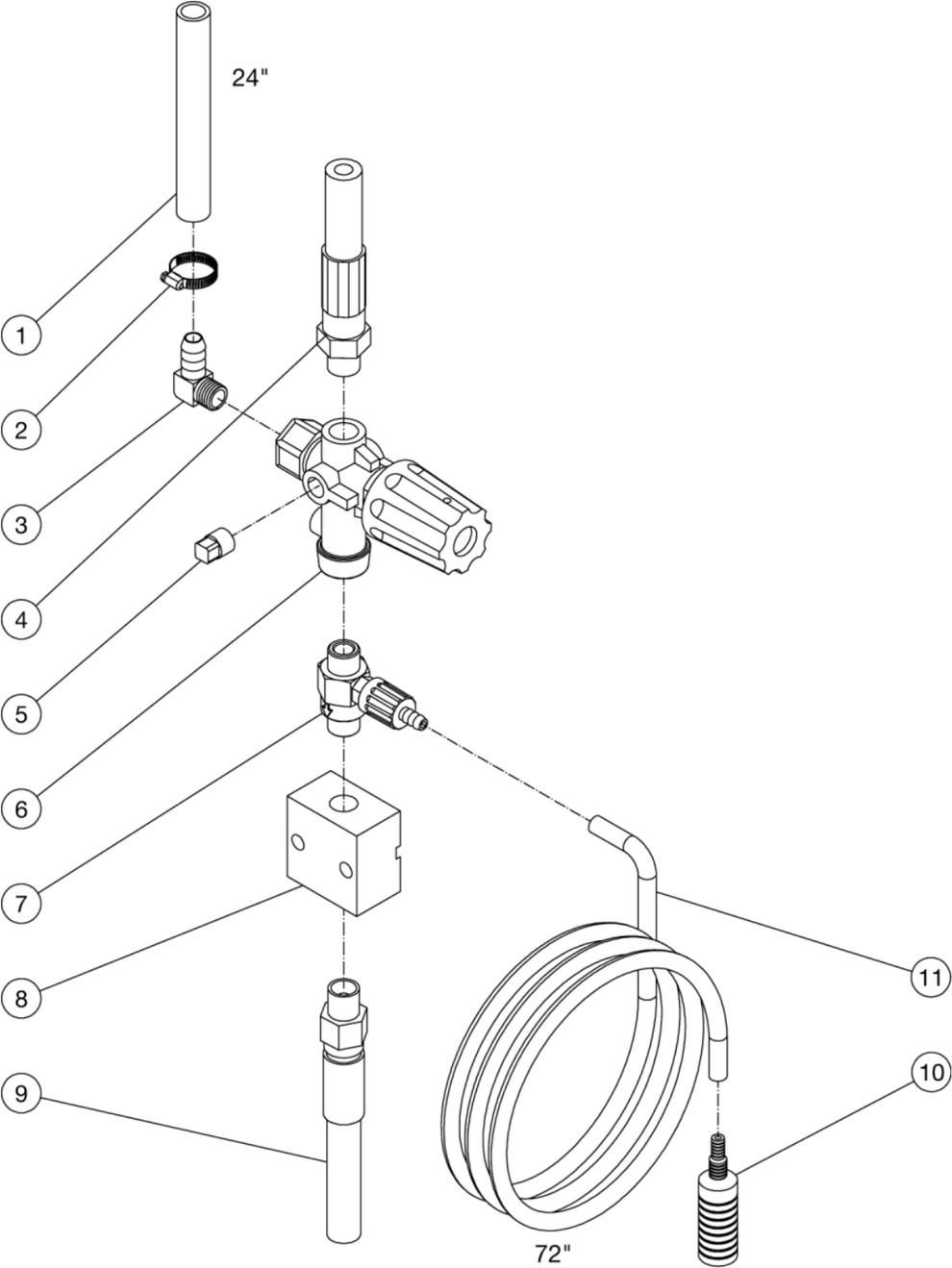 HSP-3000-0MGM (sn:0-99999999) Unloader/Manifold Assembly Parts By Mi-T-M