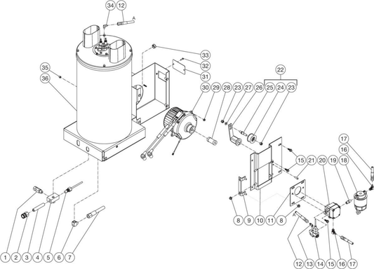 HSP-3000-0MGH/0MGM Heat Exchanger/EMF System Parts by Mi-T-M