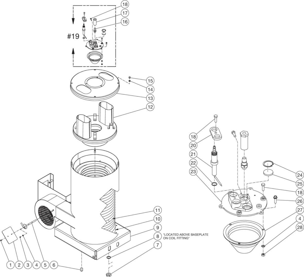 HSP-3004-3MGH/HSP-3504-3MGH (sn:11057622-99999999), HSP-4004 Boiler Assembly Parts By Mi-T-M