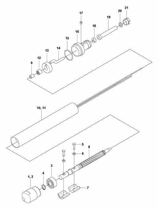 SMART 48/SMART 48E Vibrator Assembly Parts by husqvarna