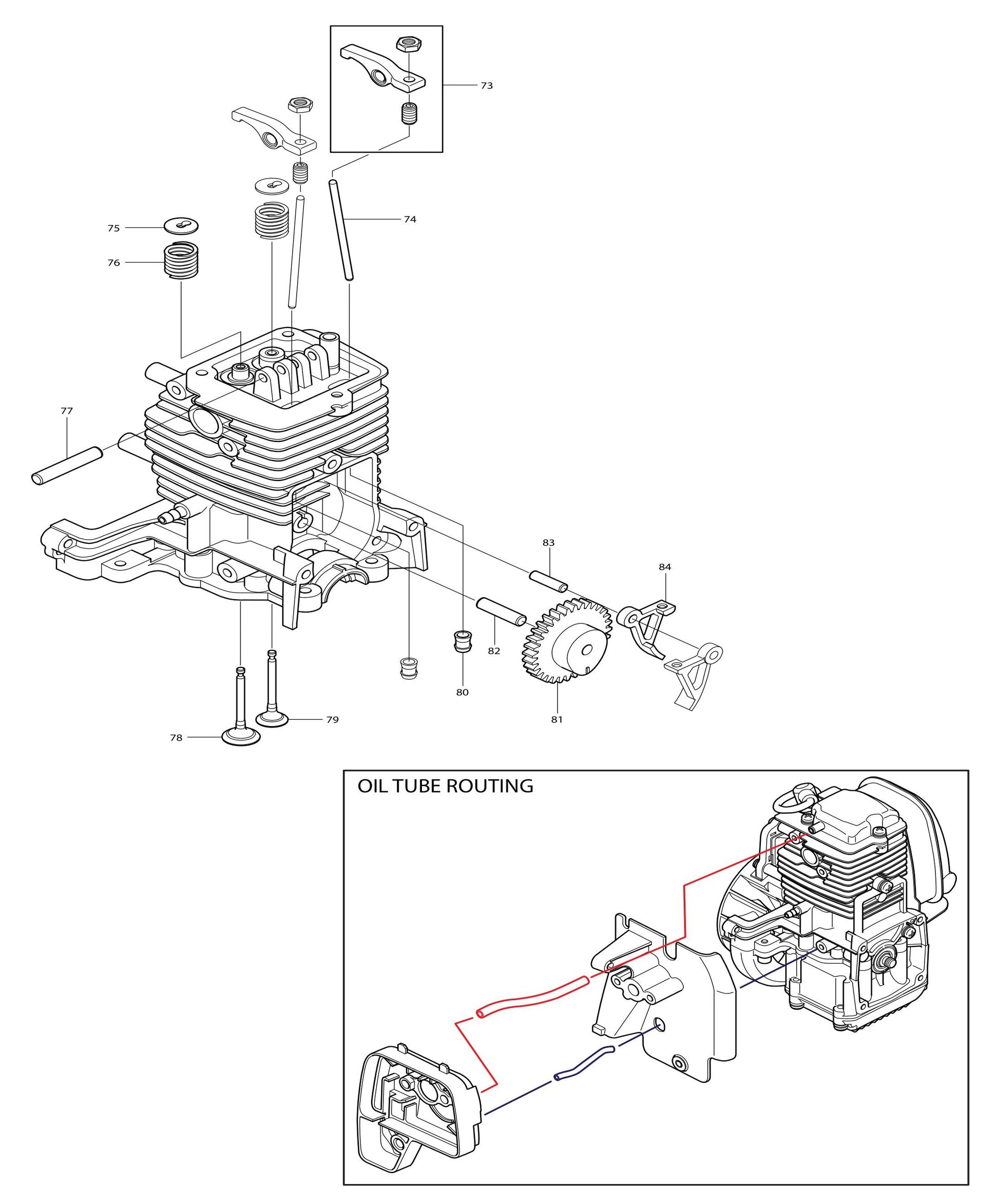 BHX2500CA Valves Assembly Parts