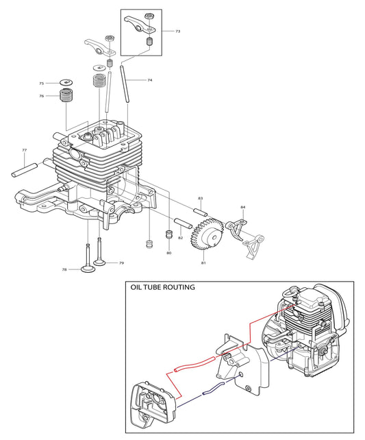 BHX2500CA Valves Assembly Parts