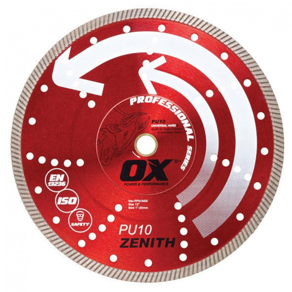 OX OX-PU10-14 14 inch Professional Universal Diamond Blade OXPU1014