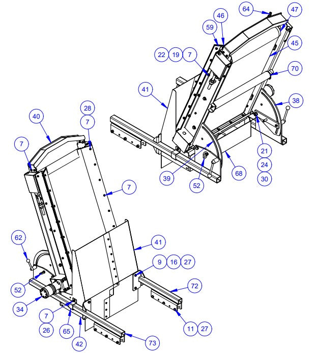 APCP1600 Conveyor Assembly Parts by Allen Engineering