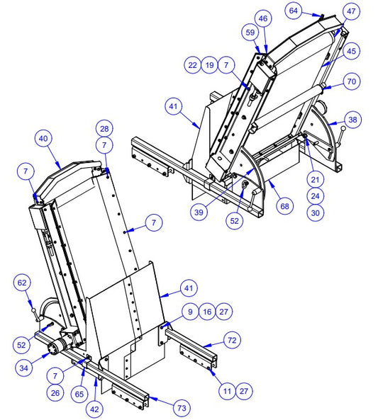 APCP1600 Conveyor Assembly Parts by Allen Engineering