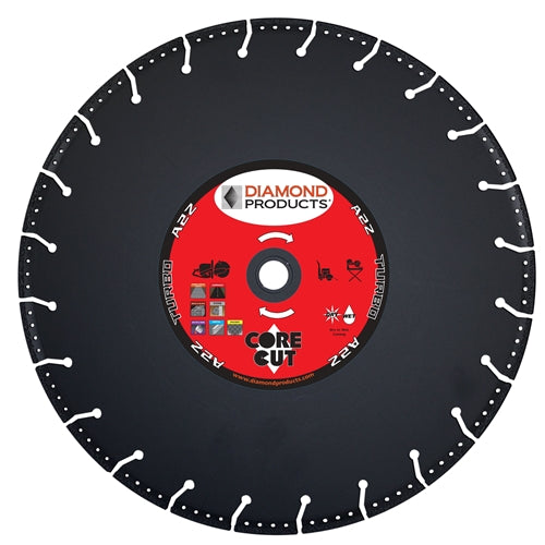Diamond Products 21571 A2Z Specialty Metal Cutting Blade 14&quot; X 1.25 - 1&quot; Arbor