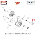 Knob 1/2-13 Tapered 2501754 Fits Core Cut CC6571 Walk Behind Saw By Diamond Products
