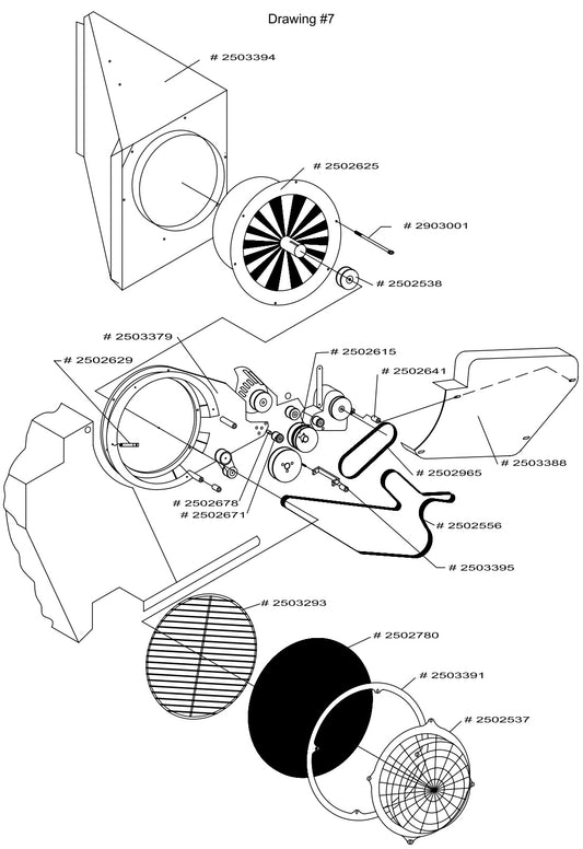 CC-DC-SS Parts List Drawing - 7