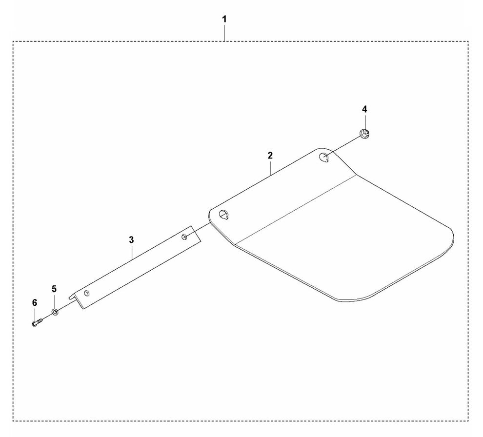 LFV 80 Block Paving Plate Kit 420 mm Assembly Parts by Husqvarna