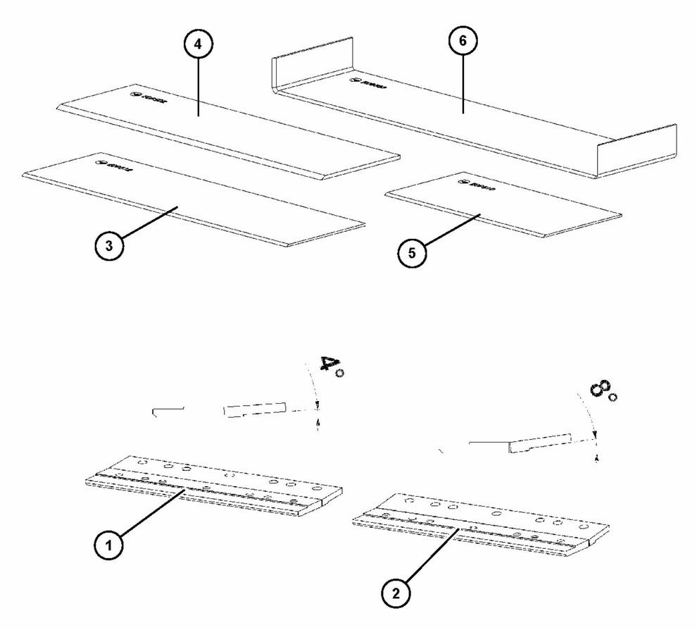BS 75 Steering Tools and Accessories Assembly Parts by Husqvarna
