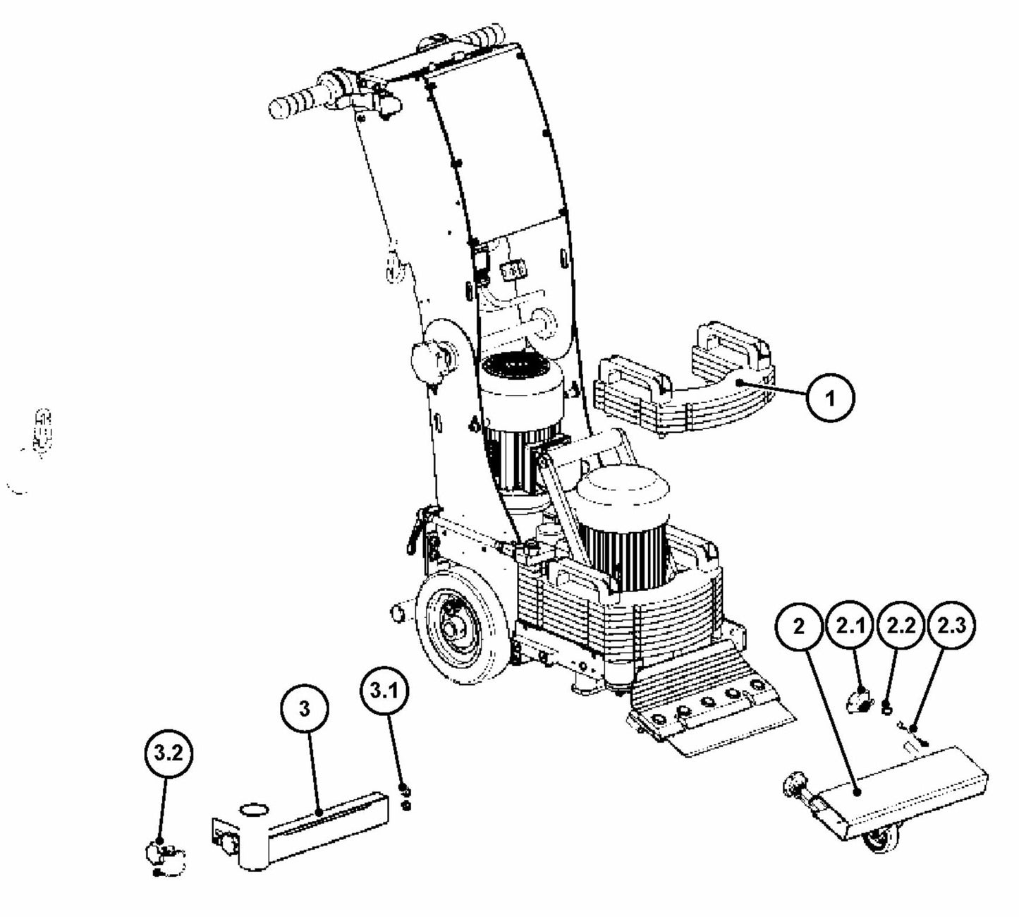 BS 75 Misc Spare Assembly Parts by Husqvarna