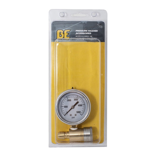 85.305.001 2.5&quot; Quick Connect Pressure Gauge Kit for BE Pressure Washers 85305001