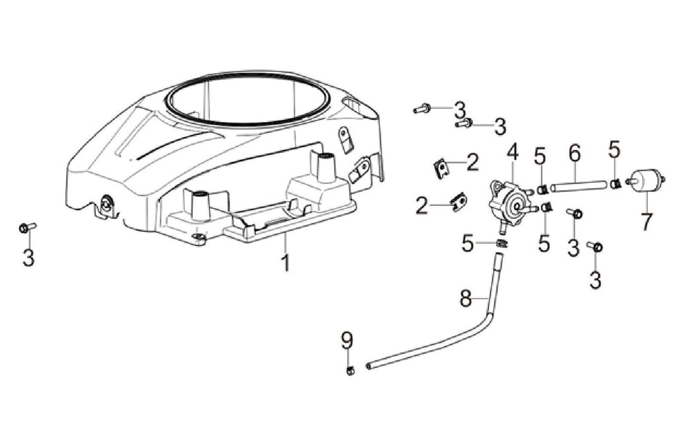 BE 85.578.160 Powerease 550 Engine Shroud Assembly Parts by BE Power Equipment