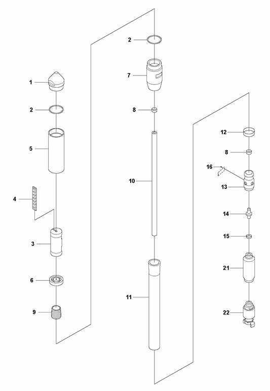 PV 27 Complete Product Assembly Parts By Husqvarna