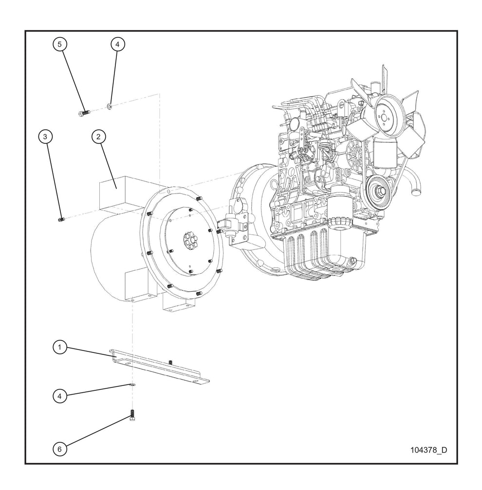 8kW Athlon Generator Option Parts By Allmand