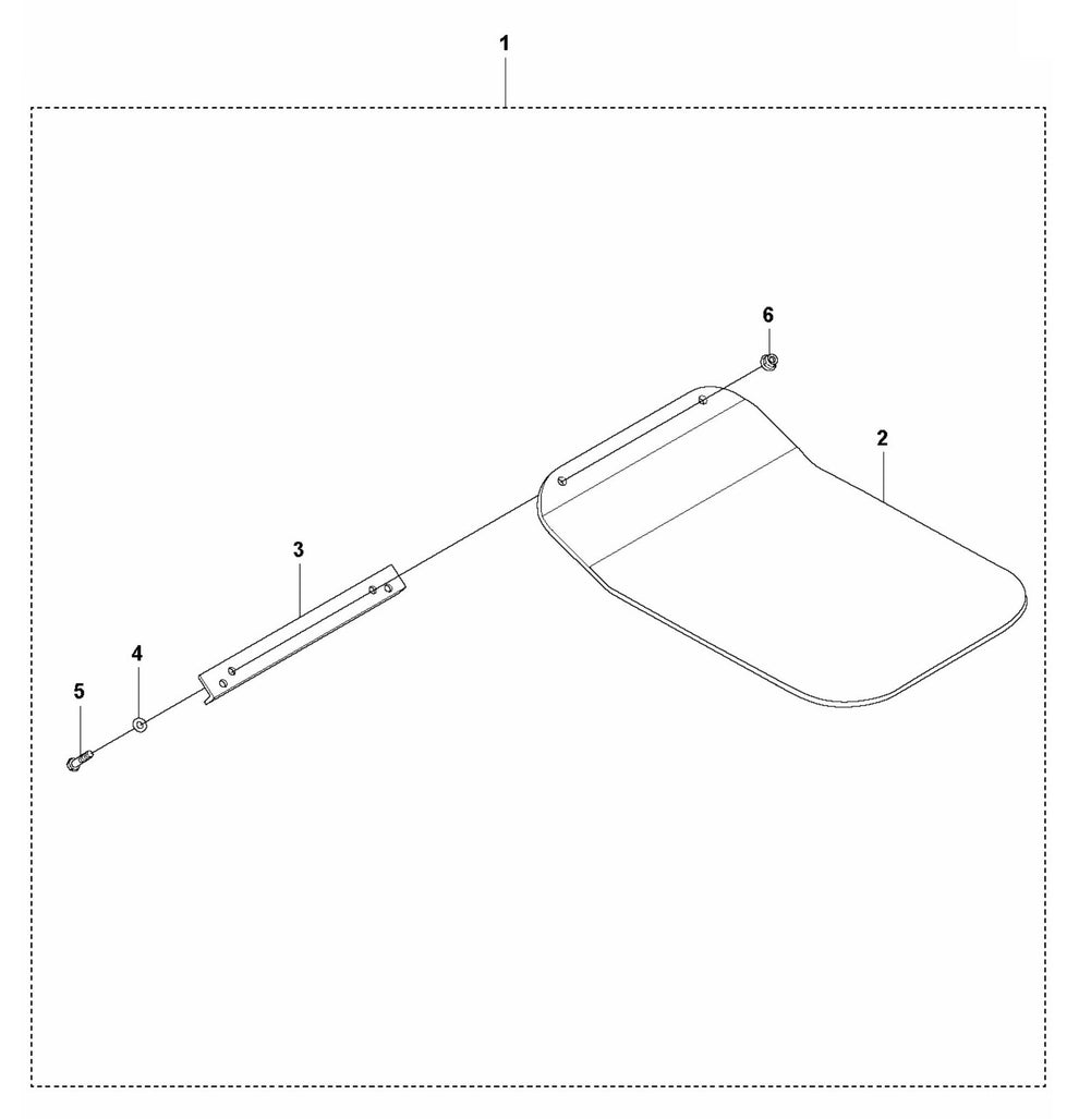 LF 60 Block Paving Plate Assembly Parts by Husqvarna